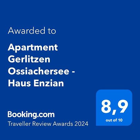 Apartment Gerlitzen Ossiachersee - Haus Enzian Treffen Kültér fotó